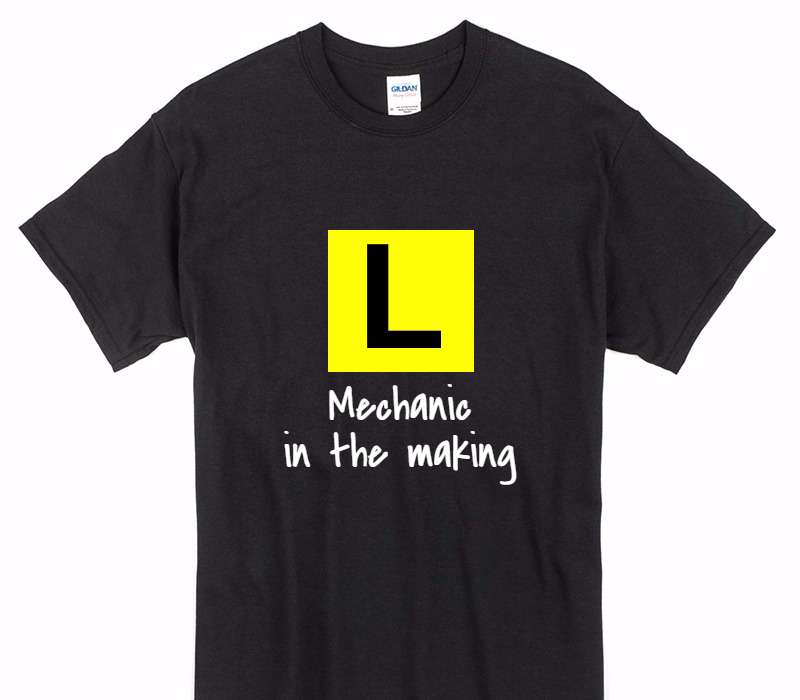 Custom Gildan 100% Cotton Black T-Shirt