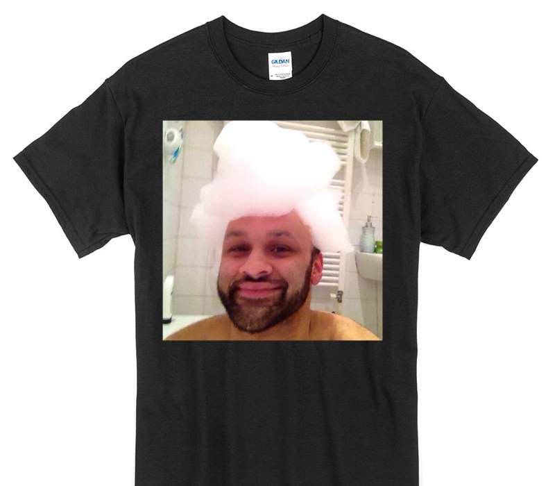 Custom Gildan 100% Cotton Black T-Shirt