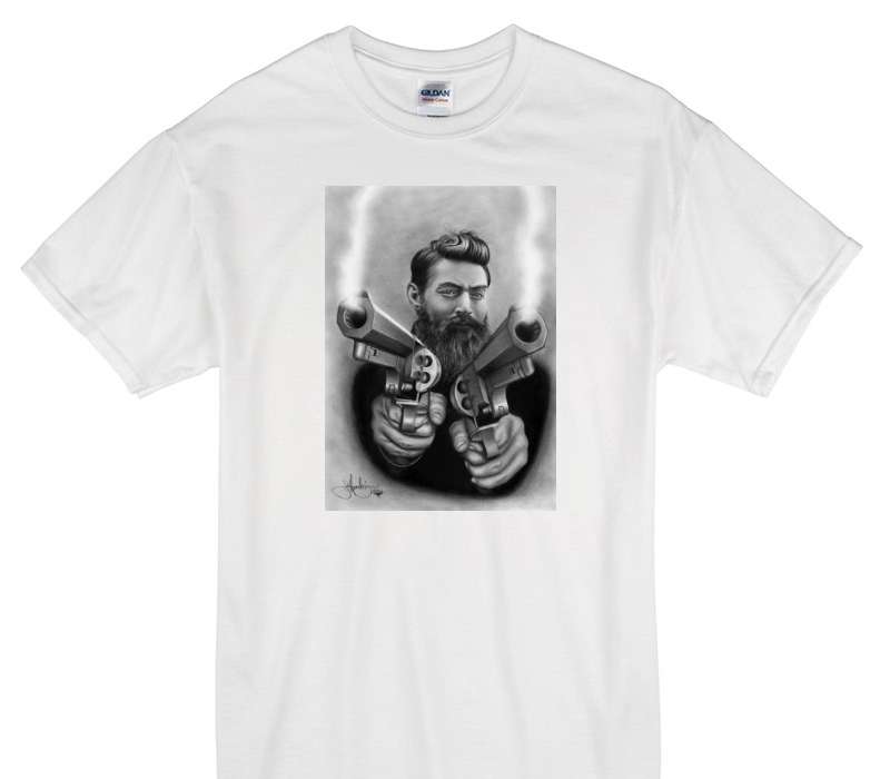 Custom Gildan 100% Cotton White T-Shirt