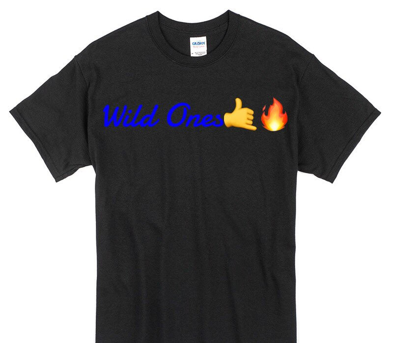 Custom Gildan 100% Cotton Black T-Shirt