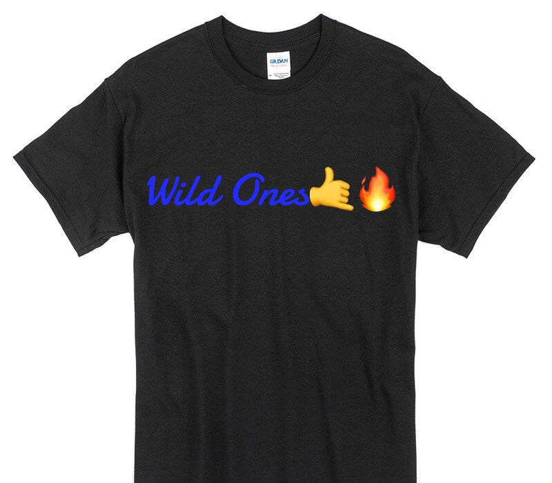 Custom Gildan 100% Cotton Black T-Shirt