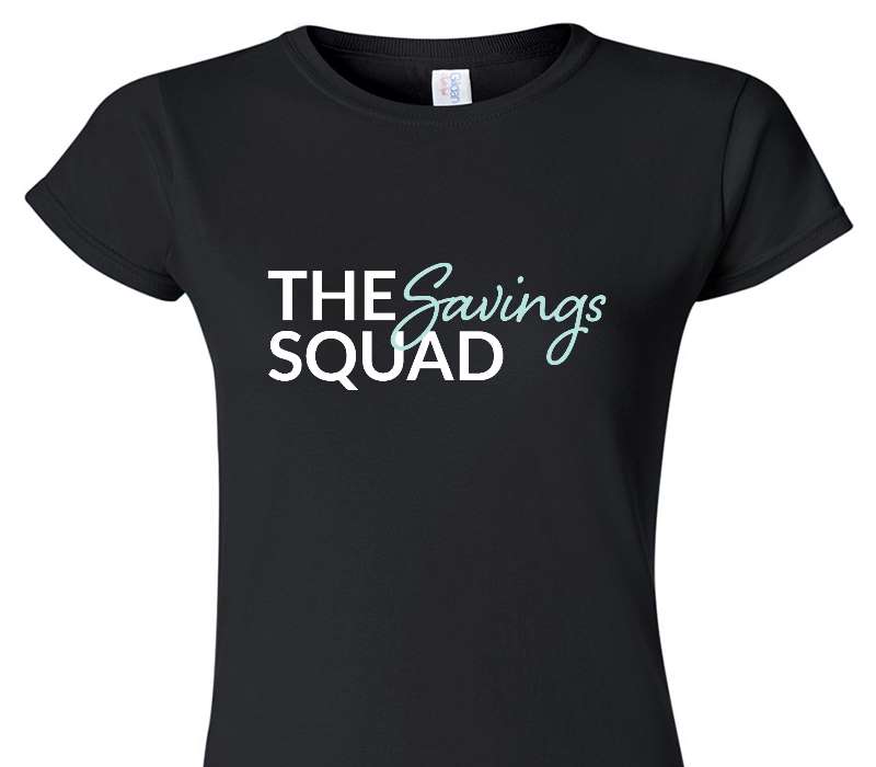 Custom Womens Soft Style 100% Cotton Black T-Shirt