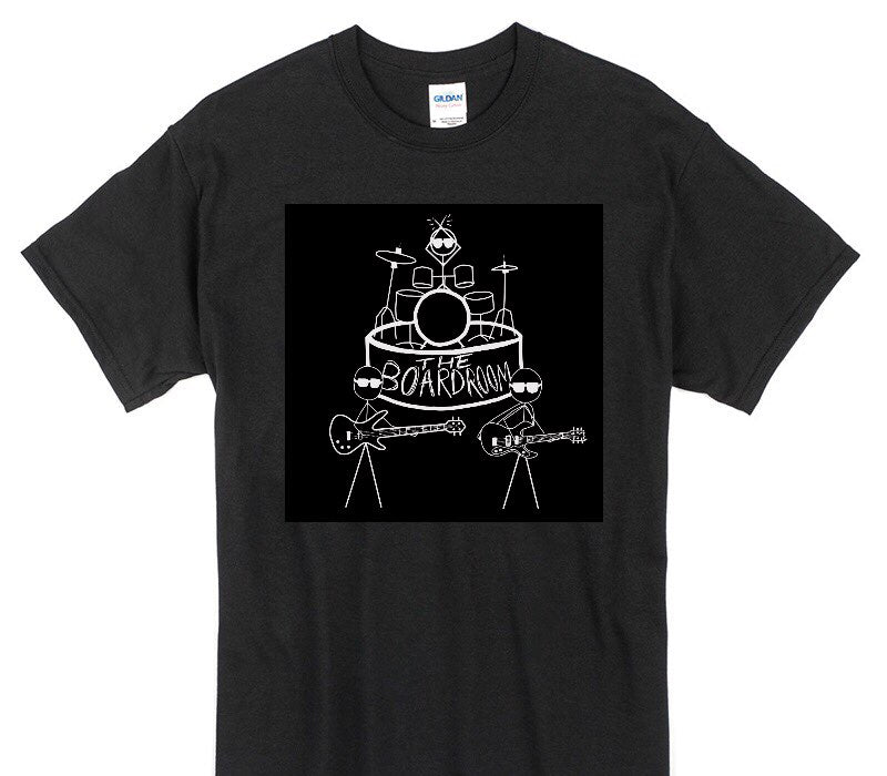 Custom Gildan 100% Cotton Black T-Shirt