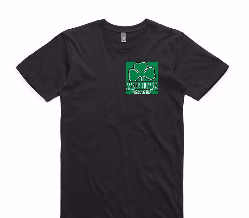 Custom AS Colour 100% Cotton Black T-Shirt