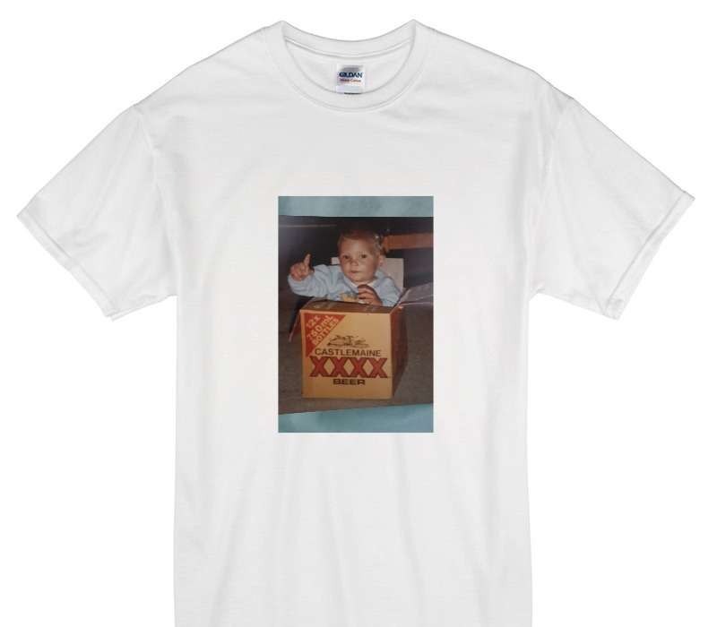 Custom Gildan 100% Cotton White T-Shirt