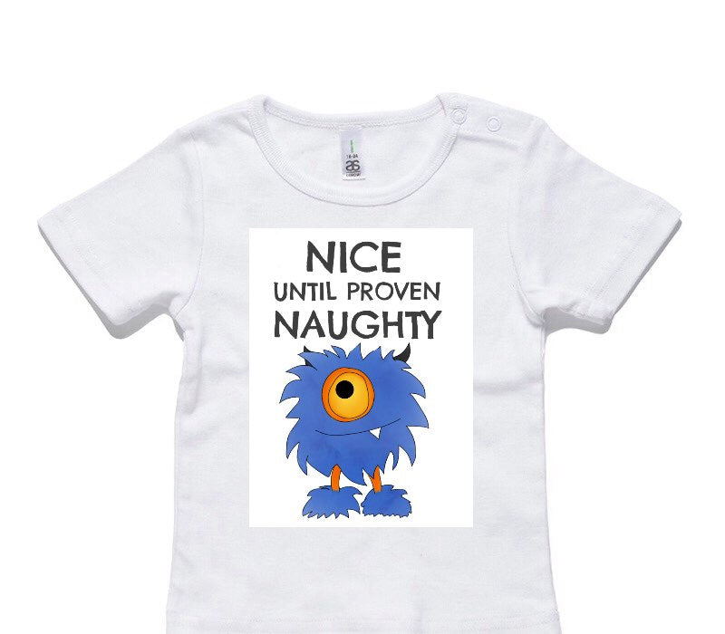 Custom AS Colour White Baby T-Shirt