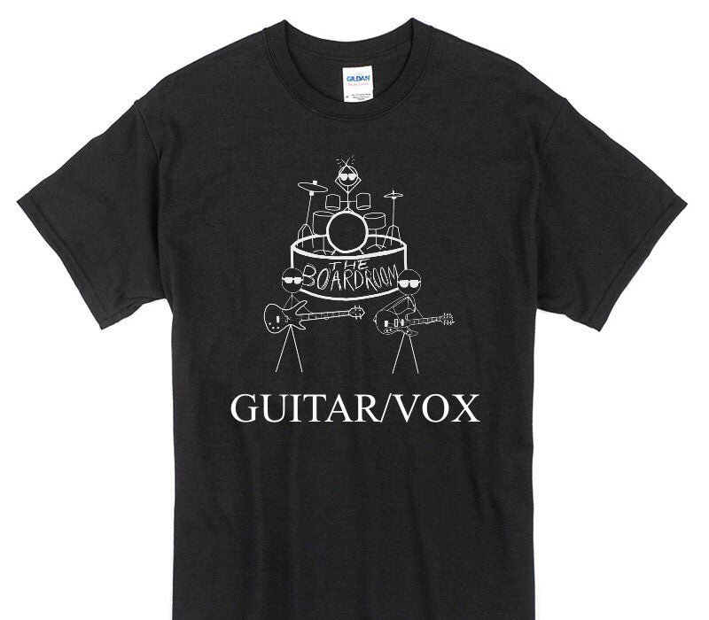 Custom Gildan 100% Cotton Black T-Shirt