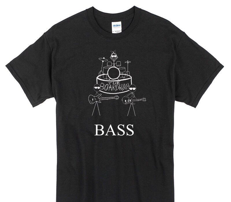 Custom Gildan 100% Cotton Black T-Shirt