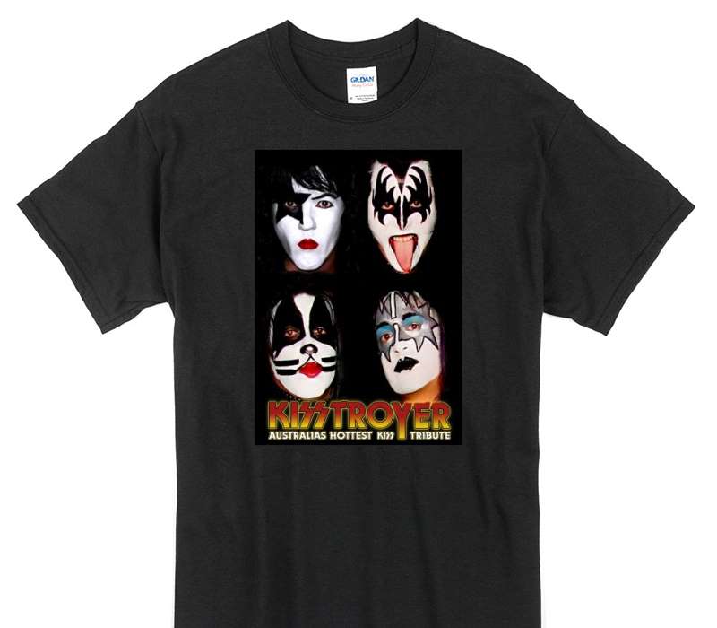 Custom Gildan 100% Cotton Black T-Shirt