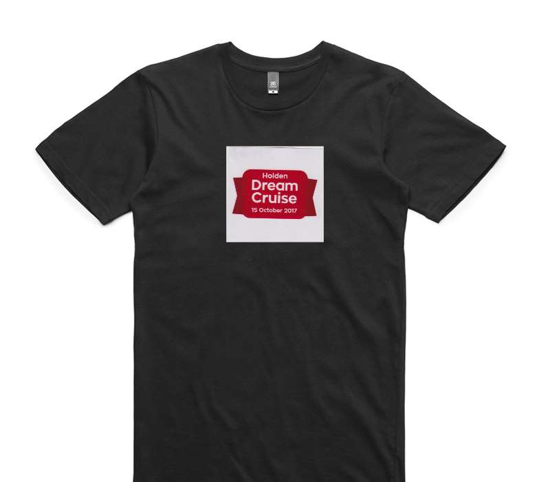 Custom AS Colour 100% Cotton Black T-Shirt