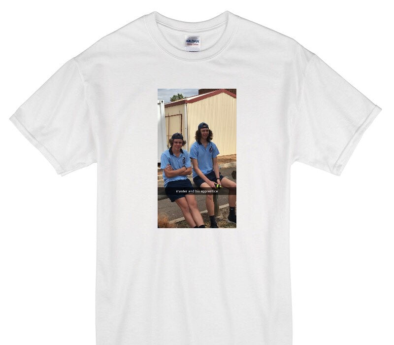 Custom Gildan 100% Cotton White T-Shirt