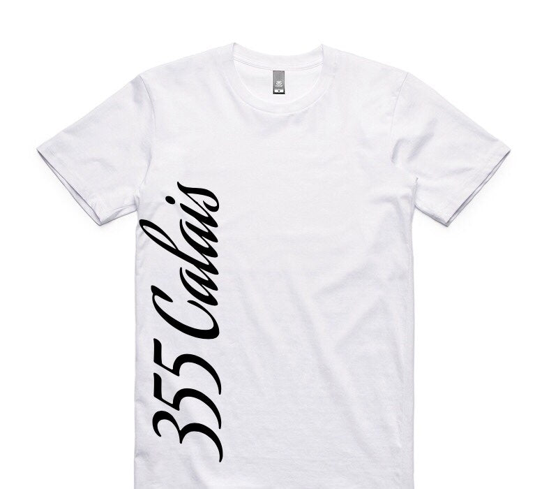 Custom AS Colour 100% Cotton White T-Shirt