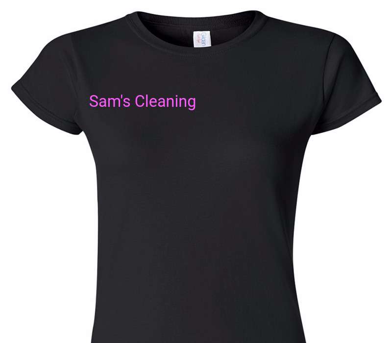 Custom Womens Soft Style 100% Cotton Black T-Shirt