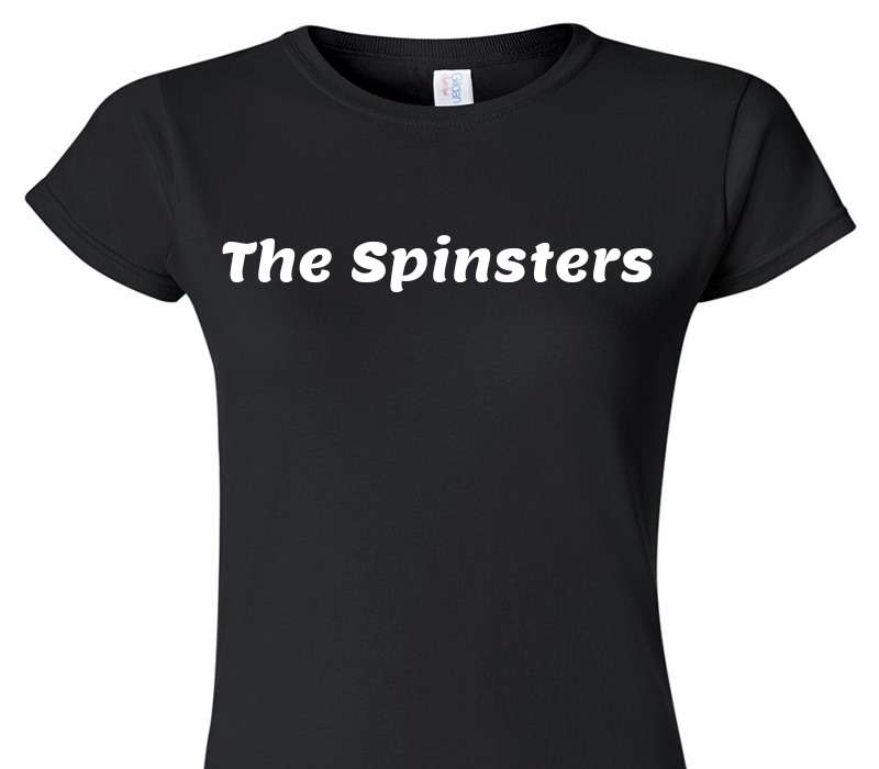 Custom Womens Soft Style 100% Cotton Black T-Shirt