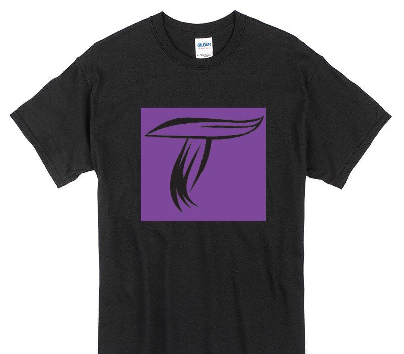 Custom Gildan 100% Cotton Black T-Shirt