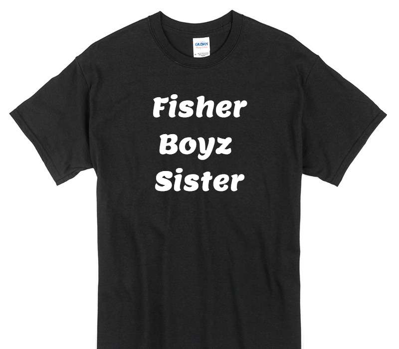 Custom Gildan 100% Cotton Black T-Shirt