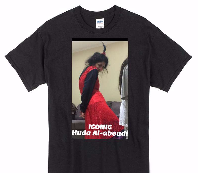 Custom Gildan 100% Cotton Black T-Shirt