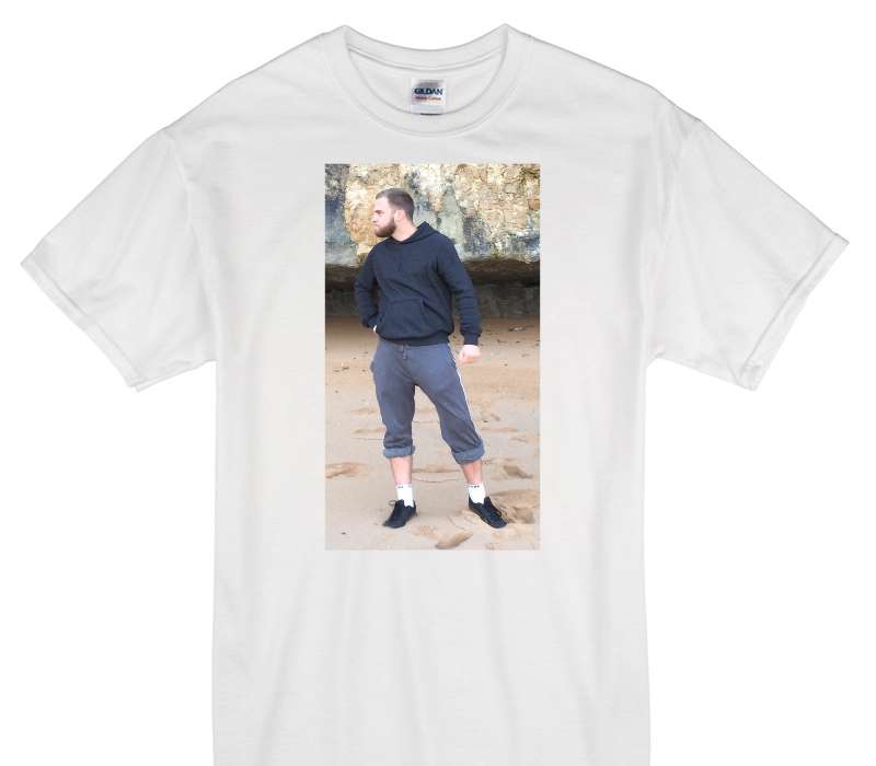 Custom Gildan 100% Cotton White T-Shirt