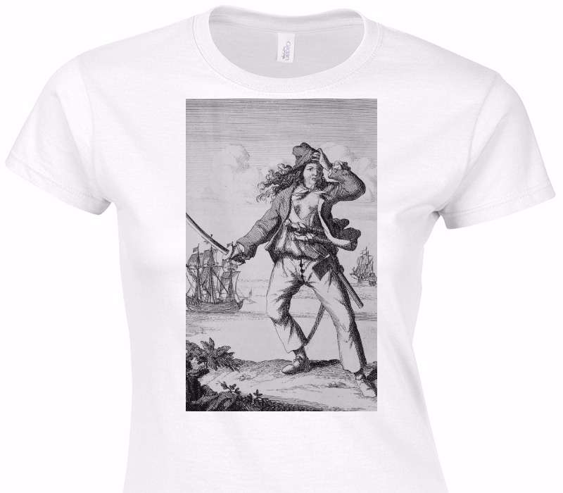 Custom Womens Soft Style 100% Cotton White T-Shirt