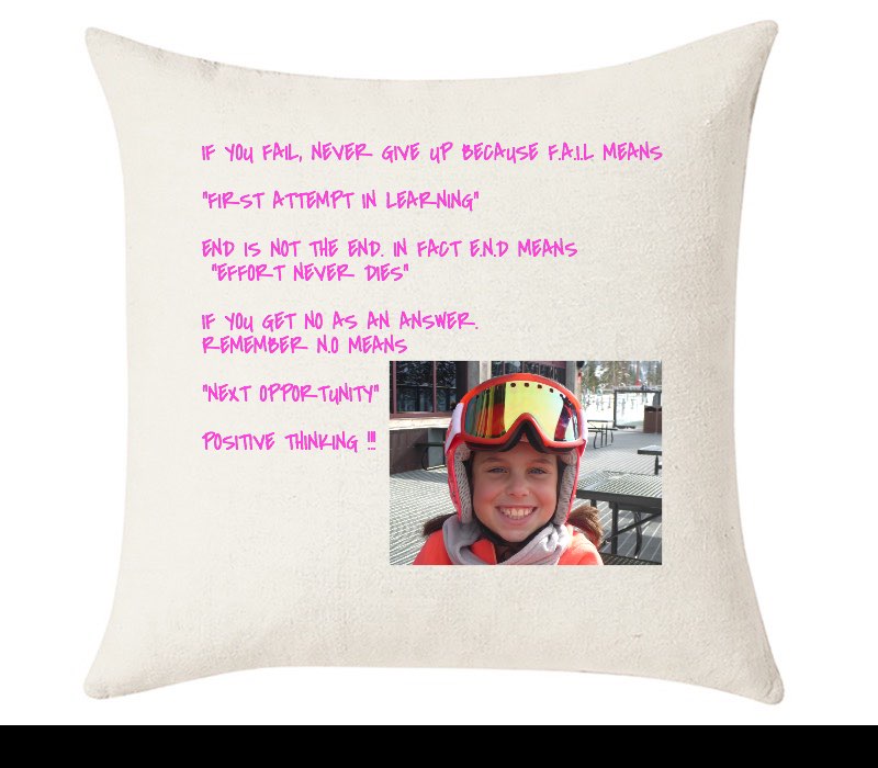 Custom Cushion Cover 50cm x 50 cm Off White