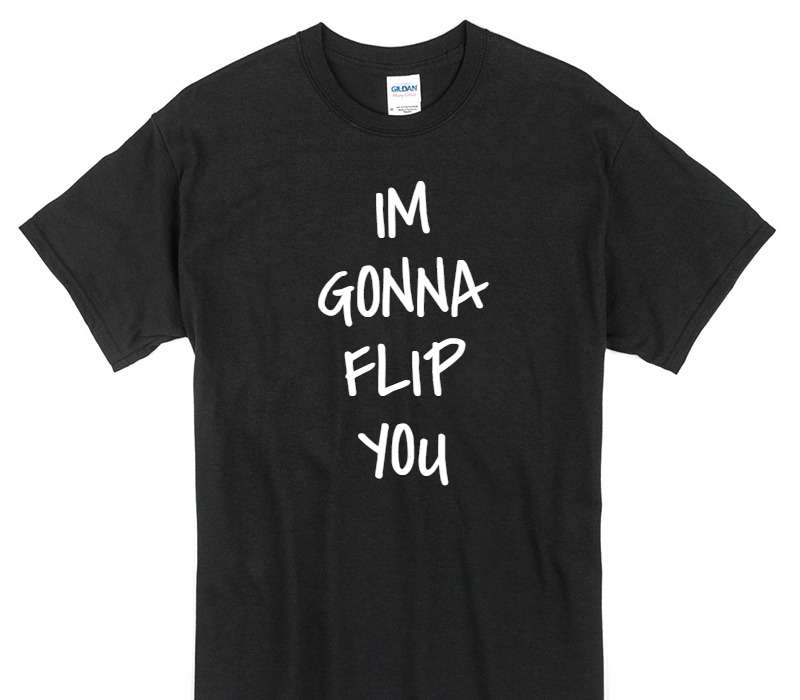 Custom Gildan 100% Cotton Black T-Shirt