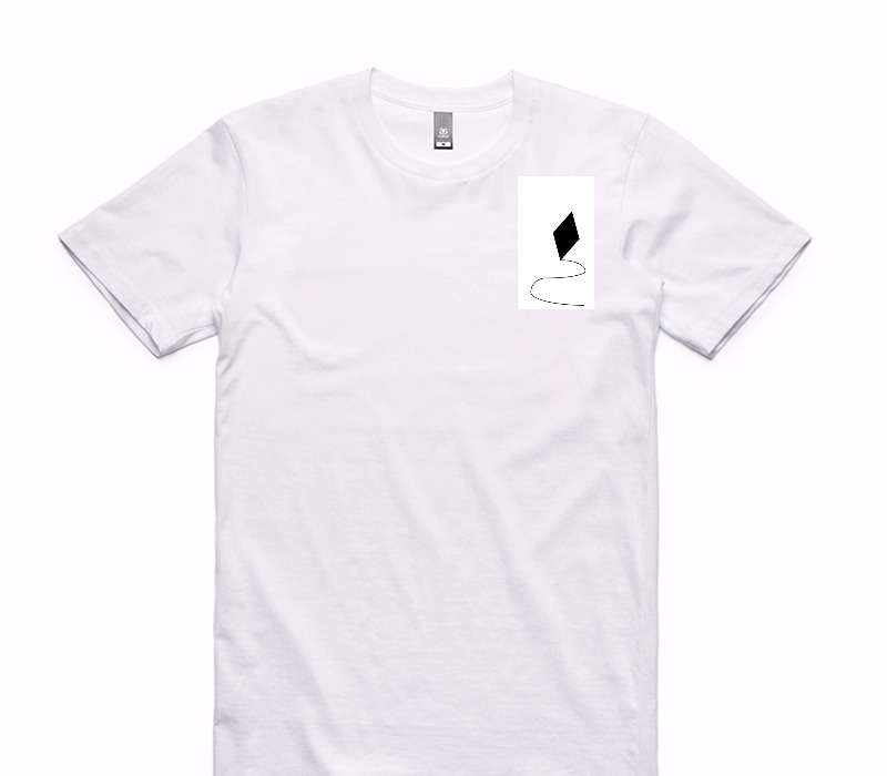 Custom AS Colour 100% Cotton White T-Shirt