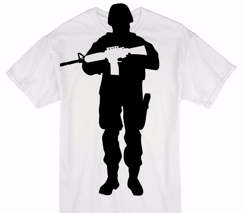 Custom Gildan 100% Cotton White T-Shirt