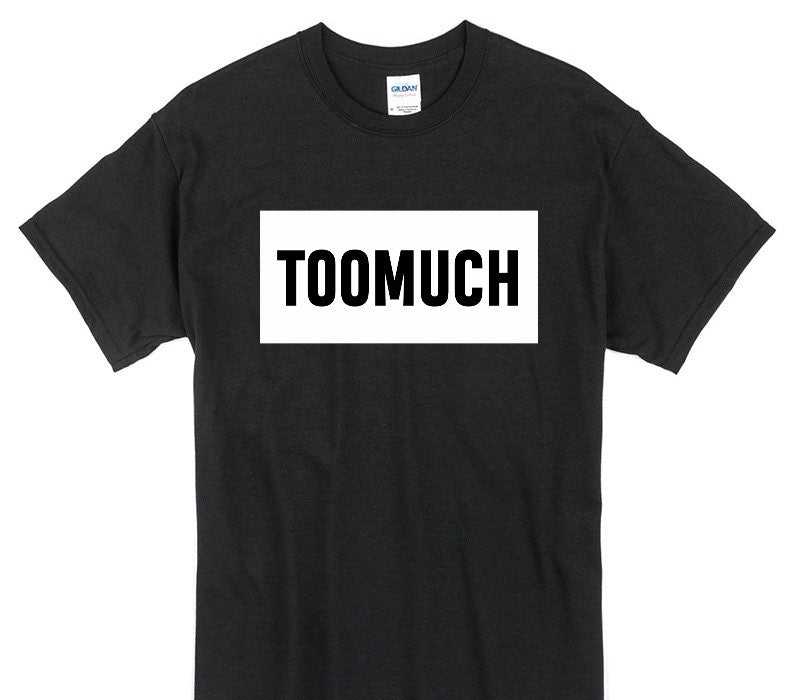 Custom Gildan 100% Cotton Black T-Shirt