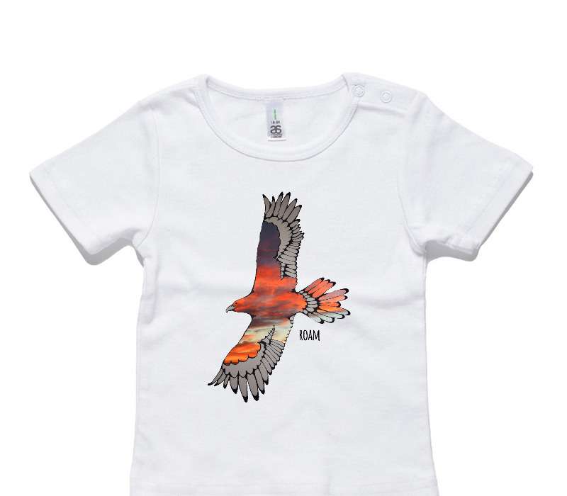 Custom AS Colour White Baby T-Shirt