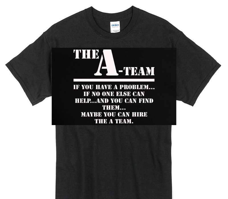 Custom Gildan 100% Cotton Black T-Shirt