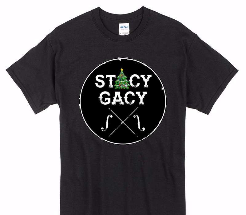 Custom Gildan 100% Cotton Black T-Shirt