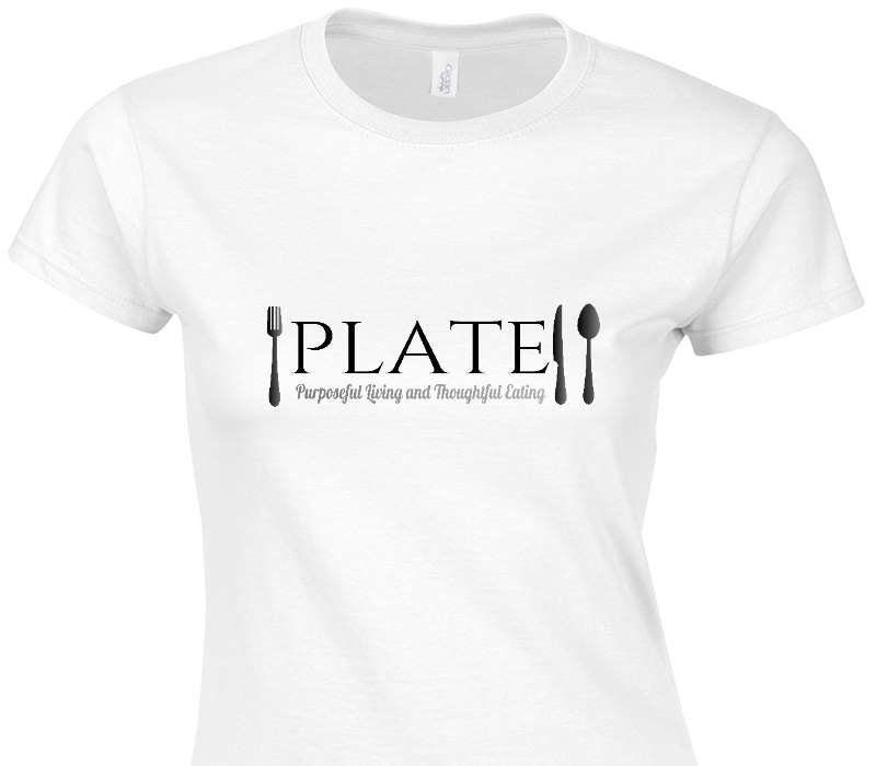 Custom Womens Soft Style 100% Cotton White T-Shirt