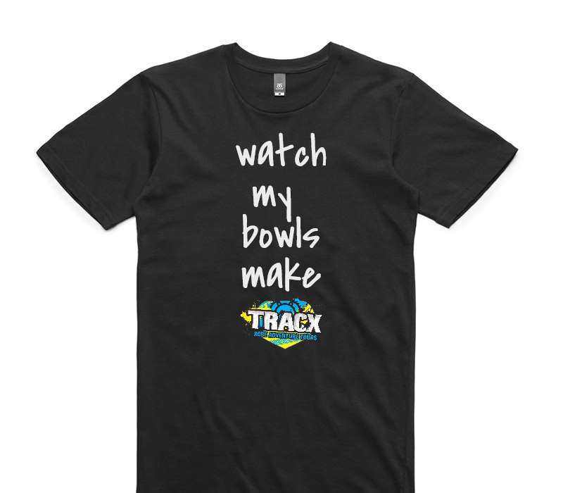 Custom AS Colour 100% Cotton Black T-Shirt
