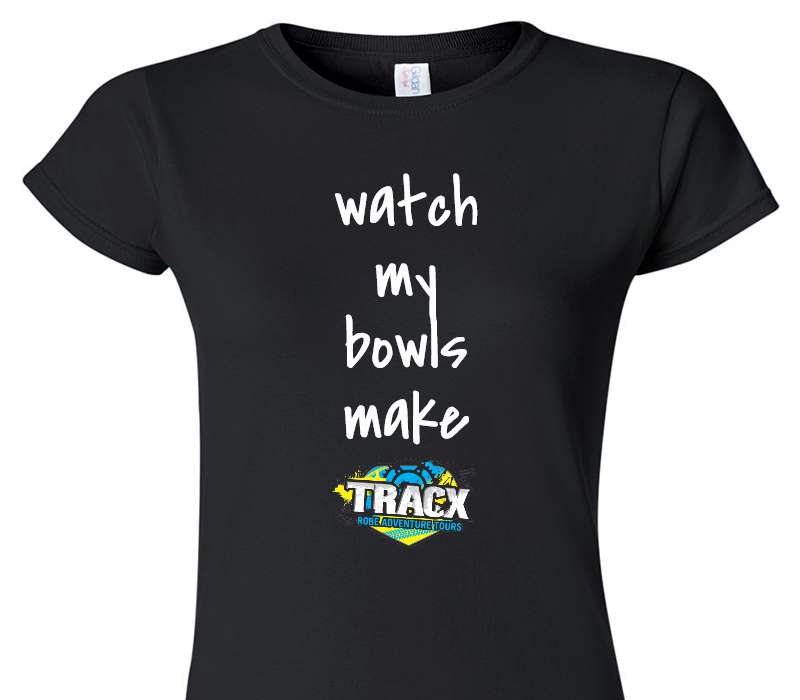 Custom Womens Soft Style 100% Cotton Black T-Shirt