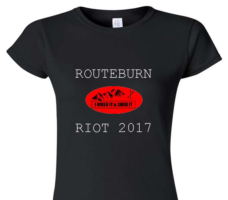 Custom Womens Soft Style 100% Cotton Black T-Shirt