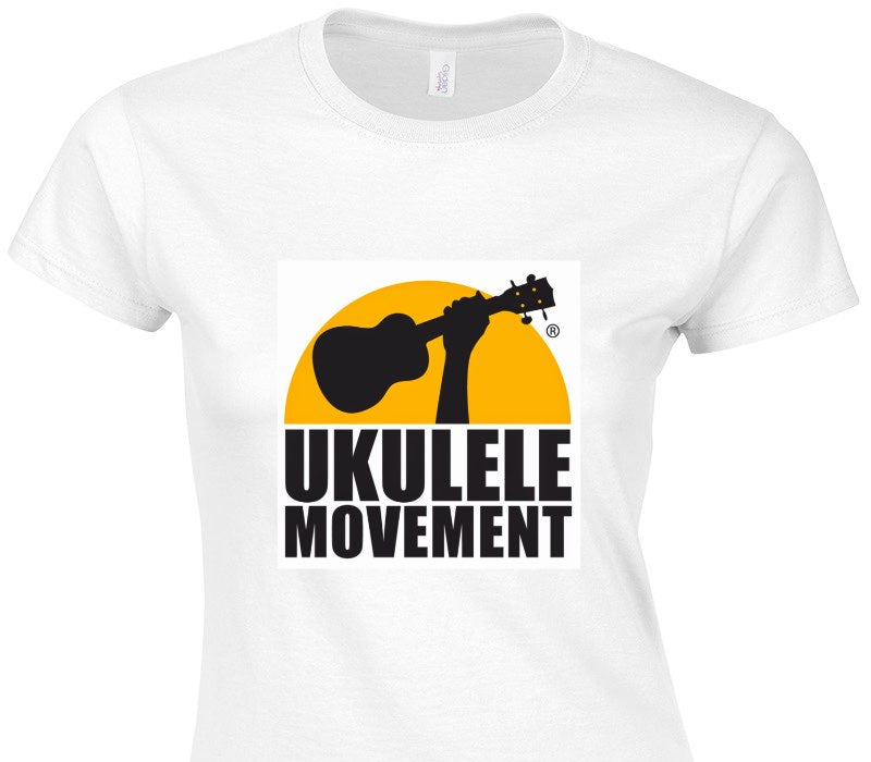 Custom Womens Soft Style 100% Cotton White T-Shirt