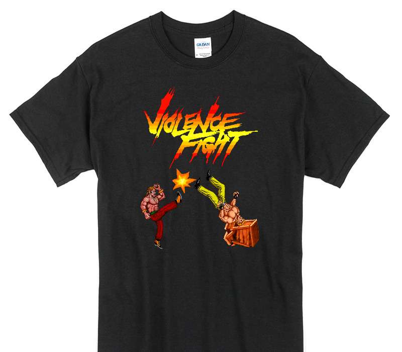 Custom Gildan 100% Cotton Black T-Shirt