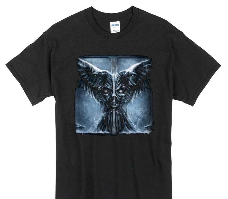 Custom Gildan 100% Cotton Black T-Shirt