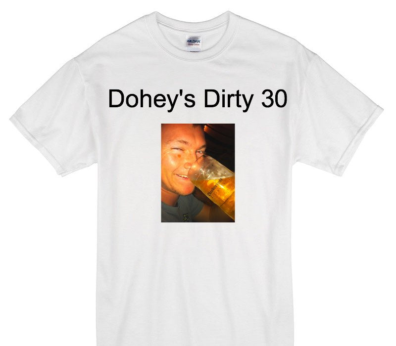 Custom Gildan 100% Cotton White T-Shirt