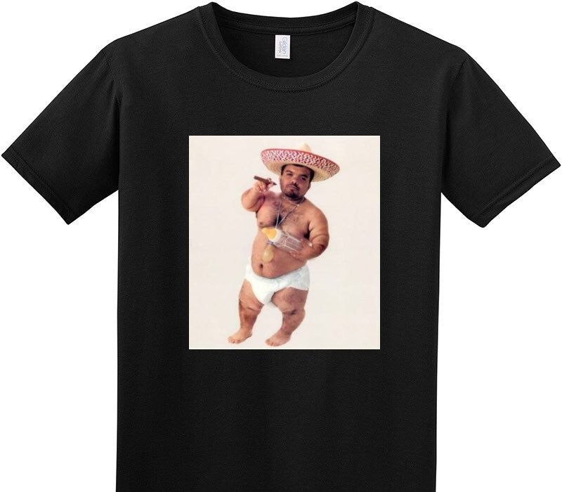 Custom Adult Soft Style 100% Cotton Black T-Shirt