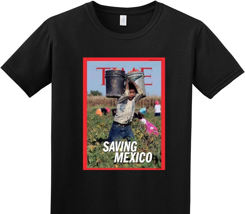 Custom Adult Soft Style 100% Cotton Black T-Shirt