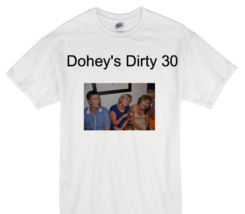 Custom Gildan 100% Cotton White T-Shirt