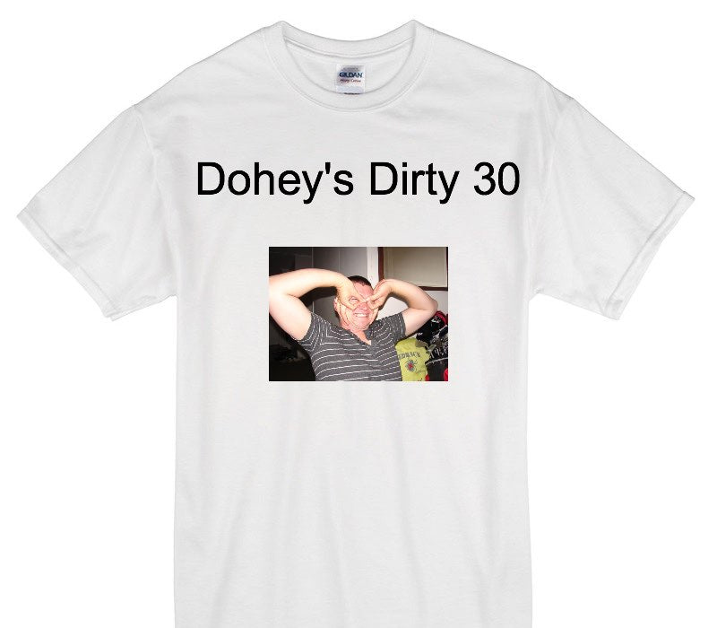 Custom Gildan 100% Cotton White T-Shirt