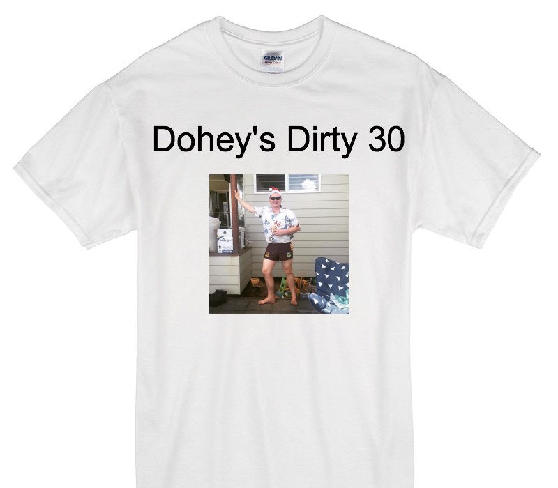 Custom Gildan 100% Cotton White T-Shirt