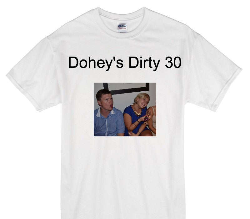 Custom Gildan 100% Cotton White T-Shirt