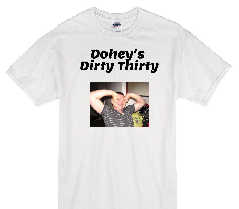Custom Gildan 100% Cotton White T-Shirt