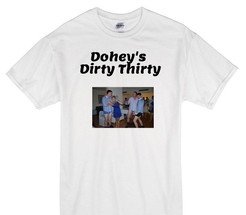 Custom Gildan 100% Cotton White T-Shirt