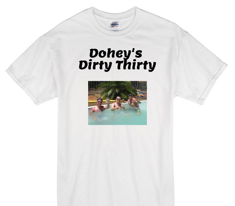 Custom Gildan 100% Cotton White T-Shirt