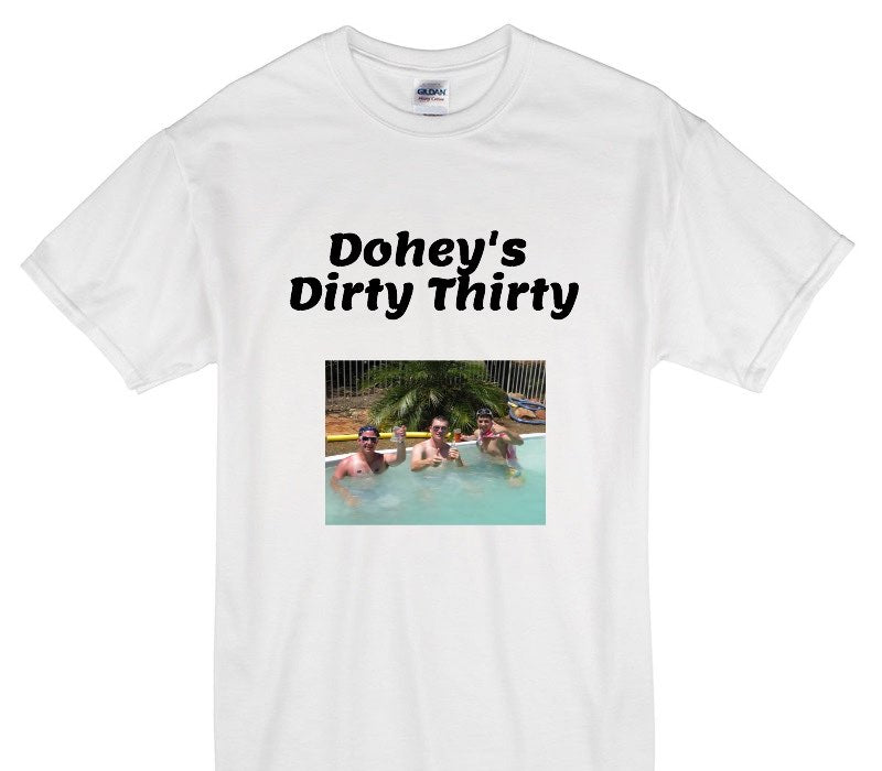 Custom Gildan 100% Cotton White T-Shirt