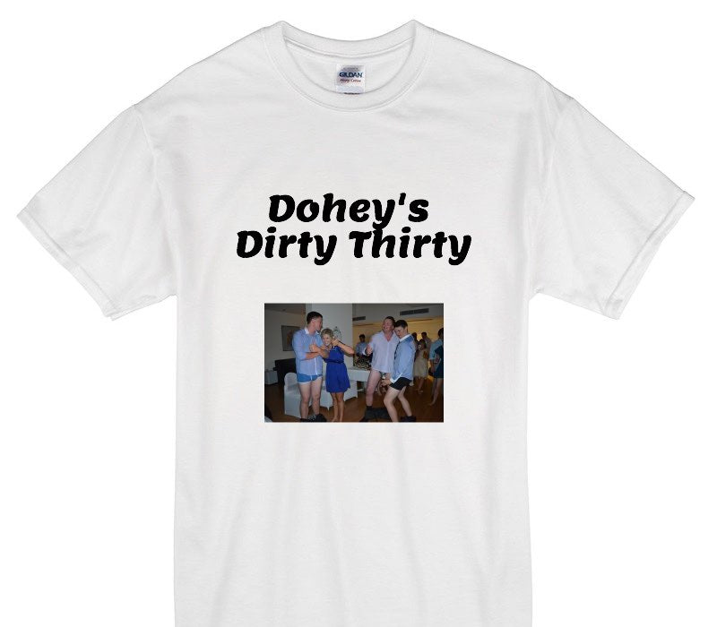 Custom Gildan 100% Cotton White T-Shirt